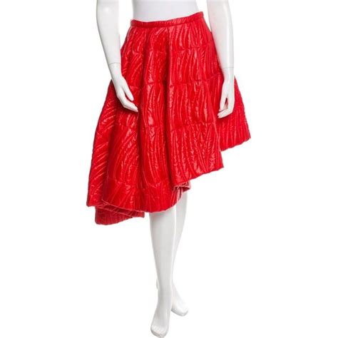 christian dior red skirt dupe|pre owned christian dior skirt.